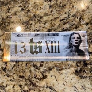 Taylor Swift Reputation Tour Ticket